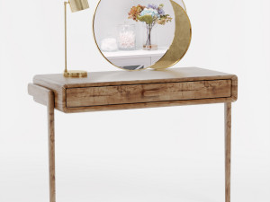 makeup table 3D 模型