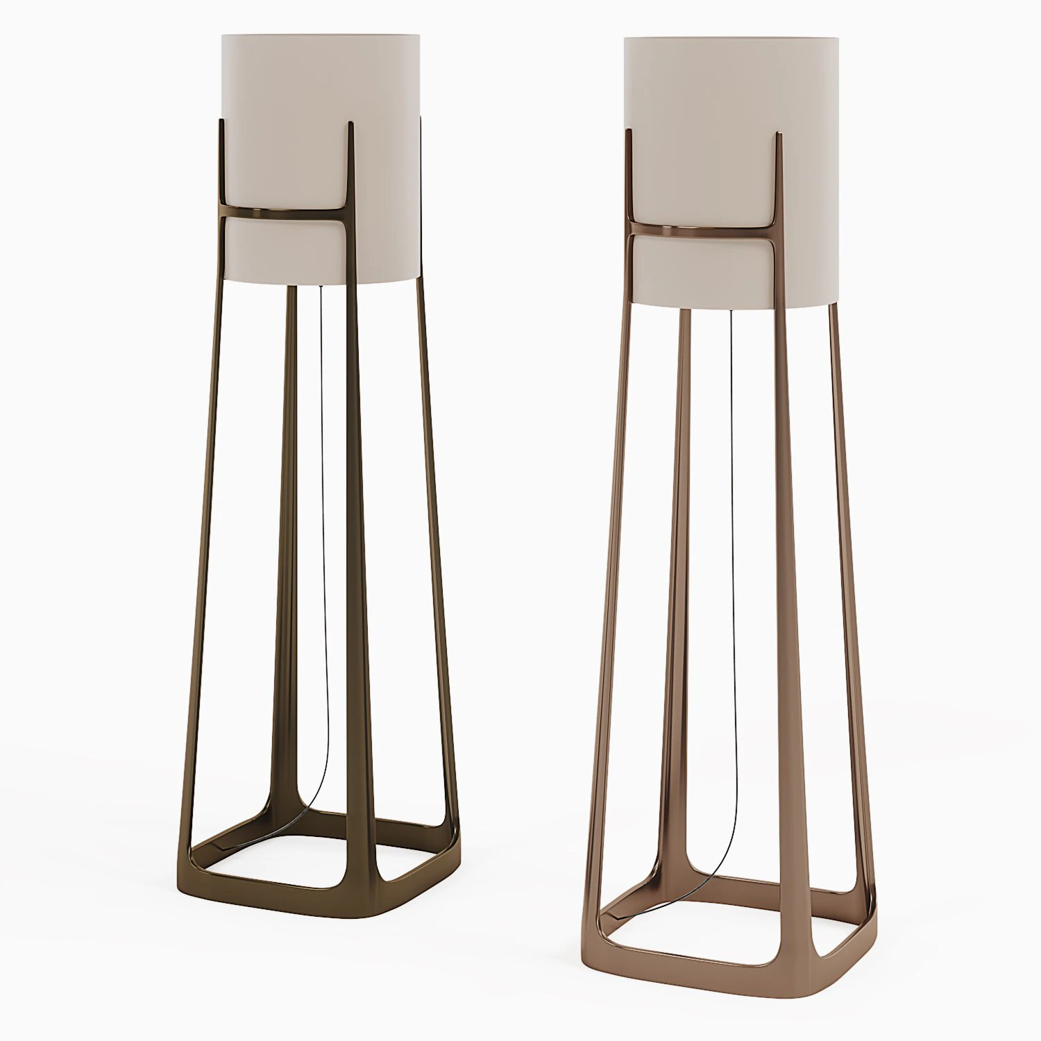 beaubien floor lamp 3D Model .c4d .max .obj .3ds .fbx .stl .blend