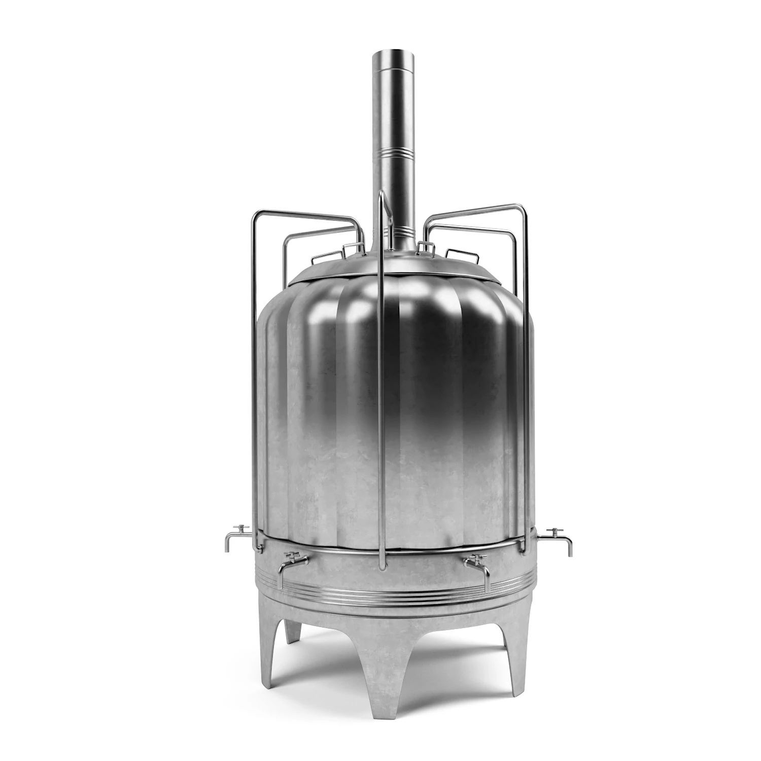 beer tank 3D Model .c4d .max .obj .3ds .fbx .stl .blend 