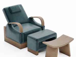 foot massage chair 3D Model