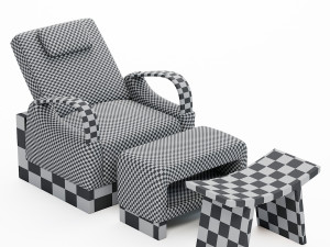 foot massage chair Modelo 3D