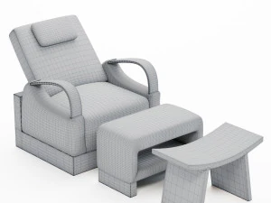 foot massage chair 3D Model
