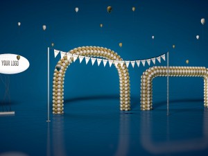 Event and exhibition pack Modelo 3D