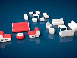 Event and exhibition pack Modelo 3D