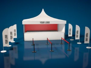 Event and exhibition pack 3D Model