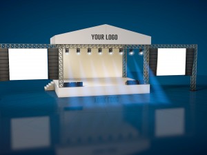 Event and exhibition pack Modelo 3D