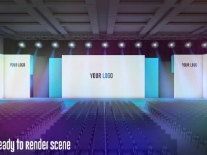 Event and exhibition pack 3D Model