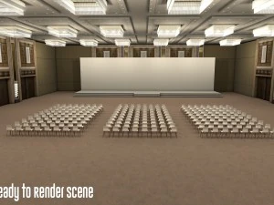 Event and exhibition pack 3D Model