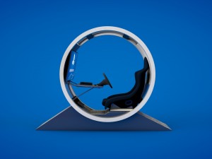 racing simulator - gt pod Model 3D