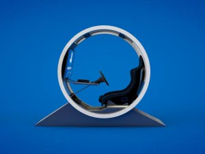 racing simulator - gt pod 3D Model
