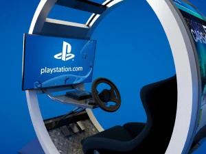 racing simulator - gt pod 3D Model