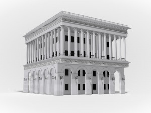 petro tchaikovsky national music academy of ukraine conservatory building Modèle 3D