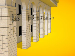 petro tchaikovsky national music academy of ukraine conservatory building 3D Model