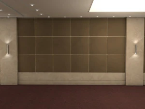hotel conference hall low-poly 3D Model
