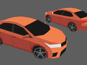 game ready car 3D Model