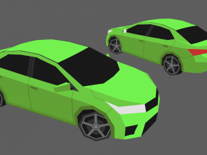 game ready car 3D 모델