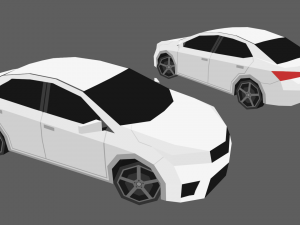game ready car 3D 모델