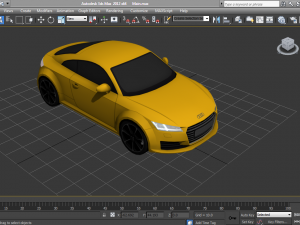 audi tt game ready 3D Модель
