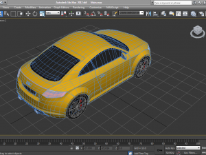 audi tt game ready 3D Модель
