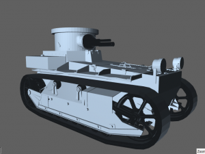 t1 cunningham 3D 모델