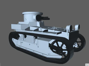 t1 cunninghama Model 3D
