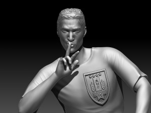 luis suarez 3d print 3D-Druckmodell