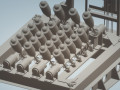 hedge hog depth charge launcher Modelo 3D