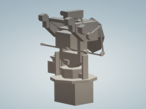 mark 52 anti aircraft fire control radar 3D Model