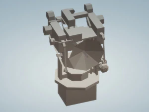 mark 52 anti aircraft fire control radar 3D Model