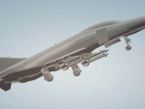 f4e phantom ii armed 3D Model