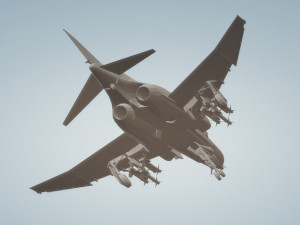f4e phantom ii armed 3D Model