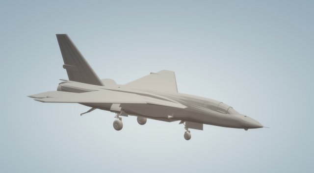 ra5c vigilanti wheels down Model 3D .c4d .max .obj .3ds .fbx .stl .blend 