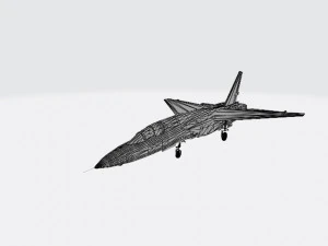 ra5c vigilanti roda para baixo Modelo 3D