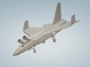 ra5c vigilanti canopy open Model 3D