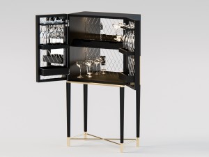 gallotti radice tama home bar 3D Model