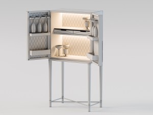 gallotti radice tama home bar 3D Model