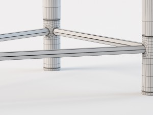 gallotti radice tama console 3D 모델