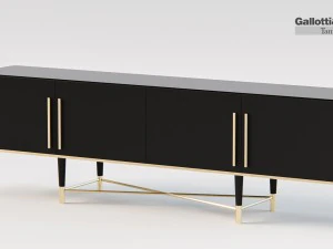 gallotti radice tama set 3D Model