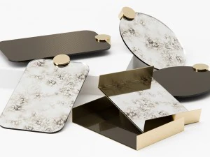 갈로티 라디스 트레이 세트 3D 모델