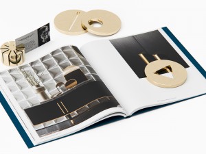 gallotti radice paperweight and card holder set Modello 3D
