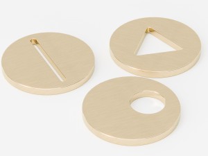 gallotti radice paperweight and card holder set 3Dモデル