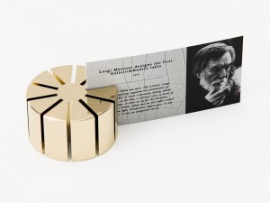 gallotti radice paperweight and card holder set 3Dモデル