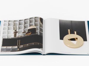 gallotti radice paperweight and card holder set 3Dモデル