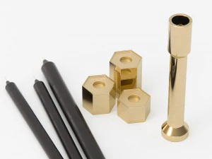 gallotti radice kandelaars set 3D Model