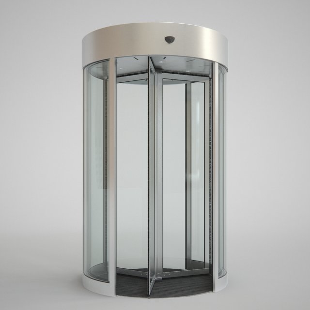 revolving door 150cm Modelo 3D .c4d .max .obj .3ds .fbx .stl .blend 