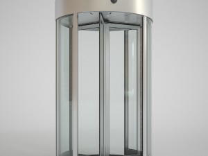 revolving door 150cm 3D Model