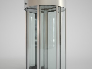 revolving door 150cm Modelo 3D