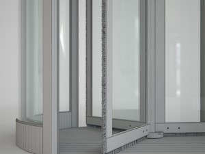 revolving door 150cm Modelo 3D