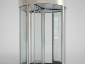 revolving door 180cm 3D Model