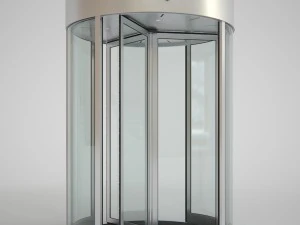회전문 180cm 3D 모델